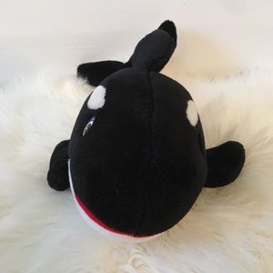 Vintage sea world Killer Whale Plush